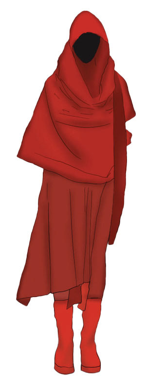 Little Red Riding Hood, costume one