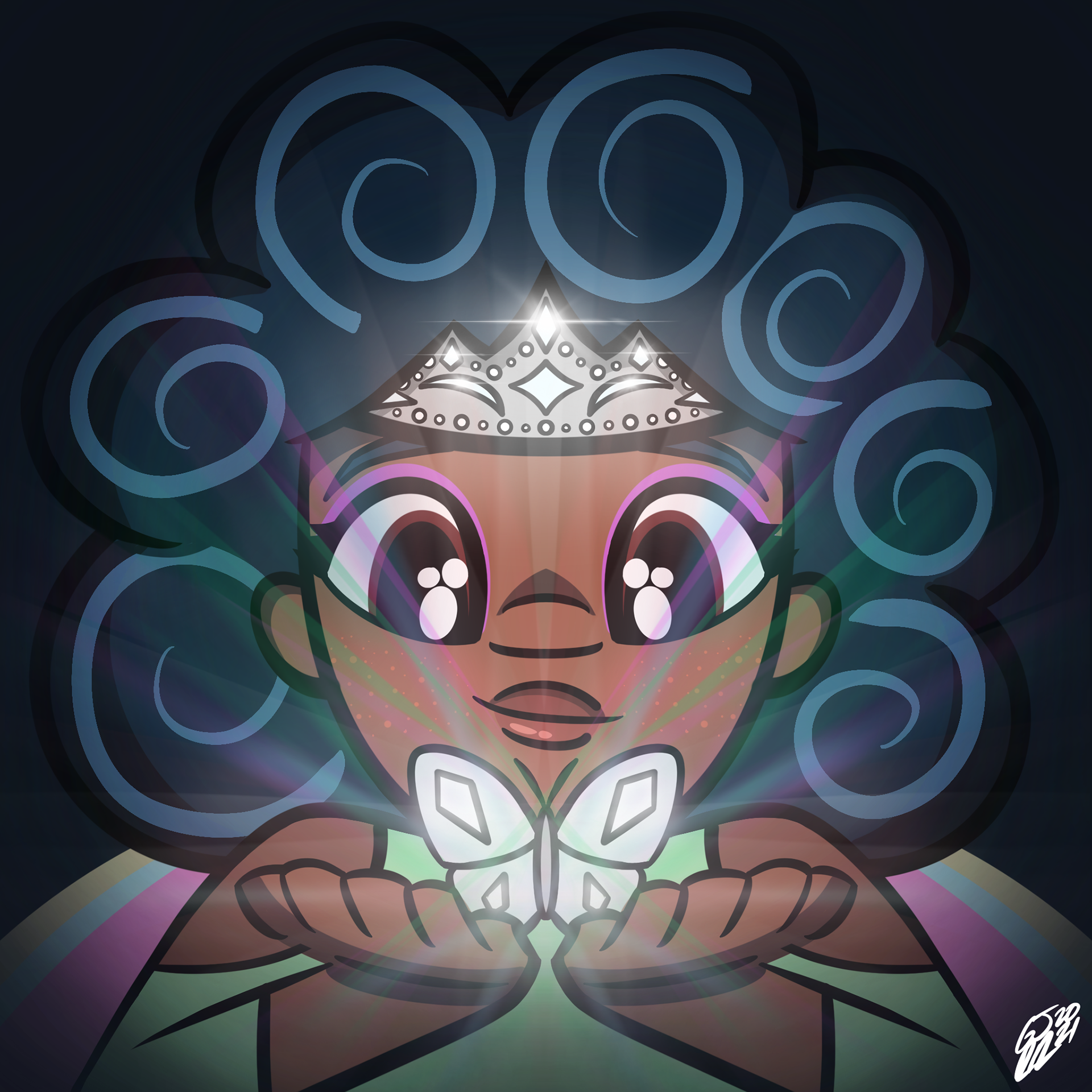 Kid Chrysalis Sparkle Glow