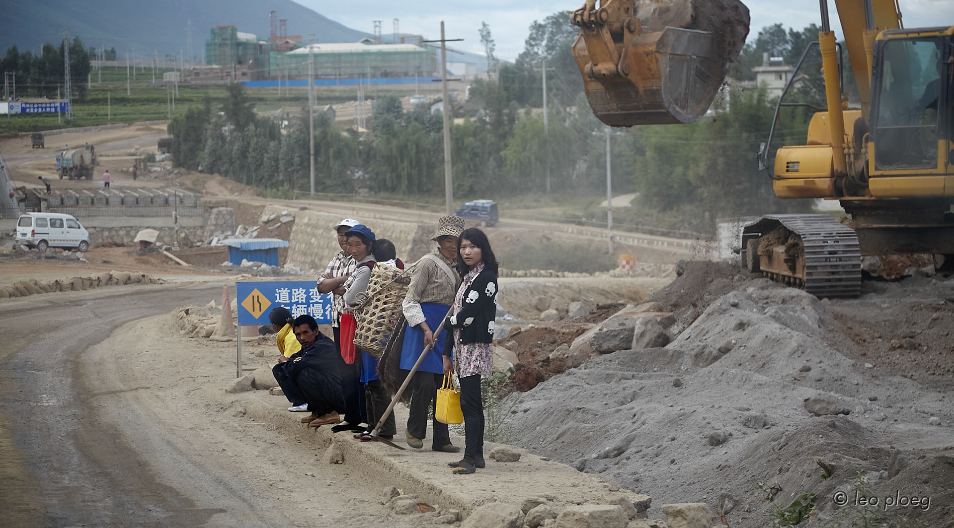 The road from Lijiang to Dali