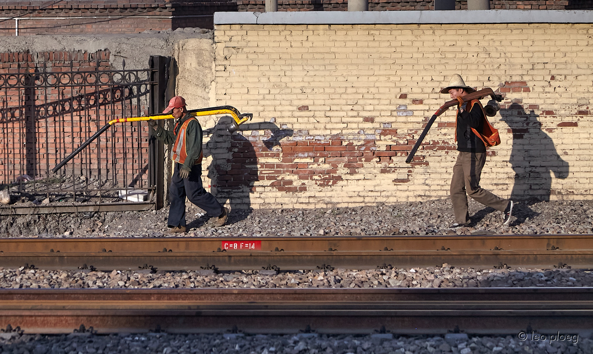 Railroad workers