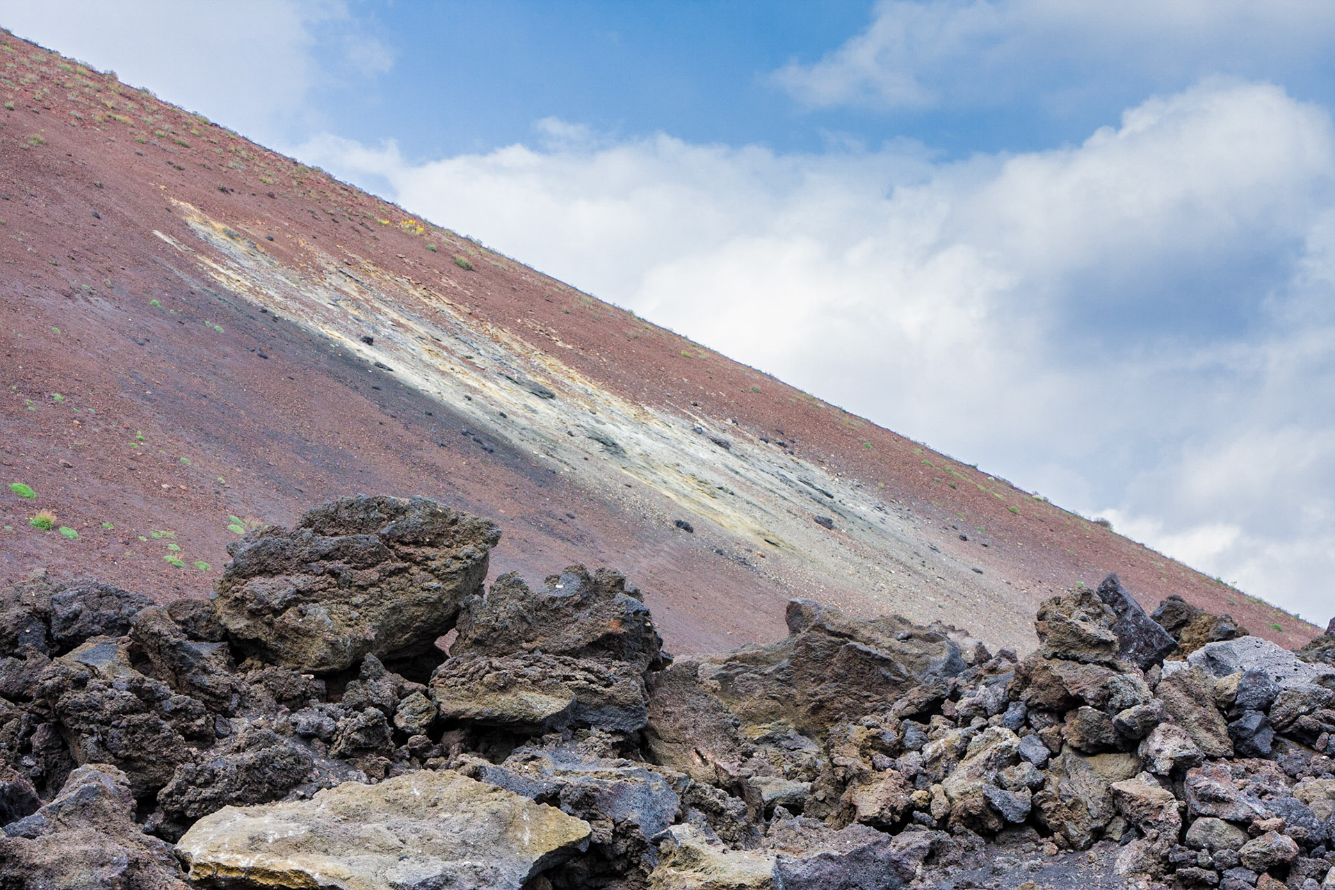South slope of Mt. Etna