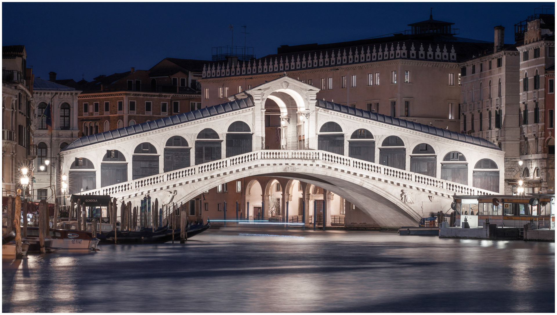 The White Bridge - Ponte di Rialto, Venice