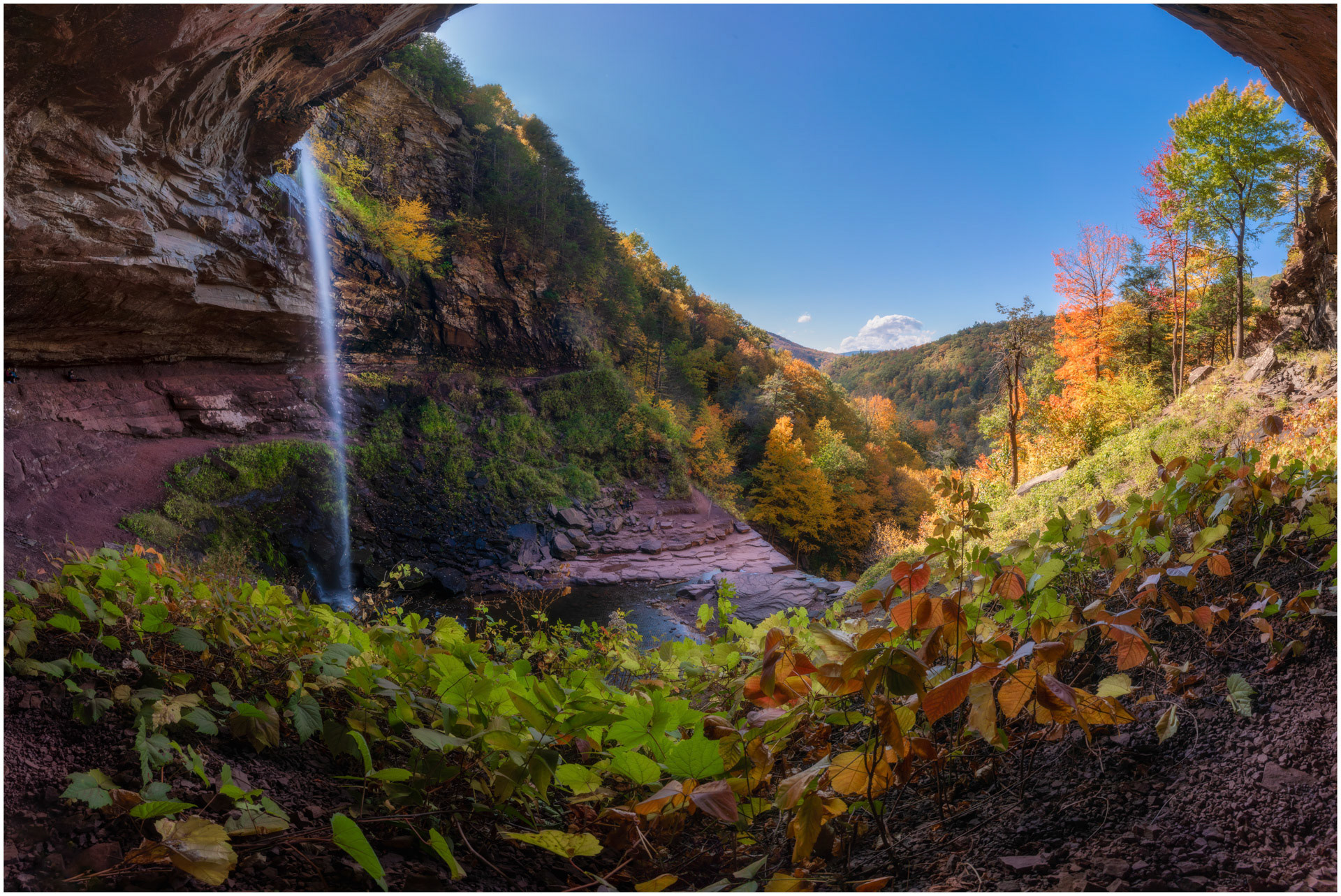 Autumn's Eye - Catskills, New York