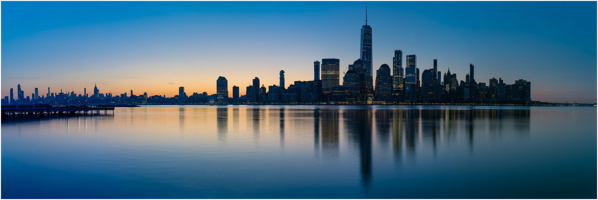 Big Apple Dawn - Exchange Place, Jersey City