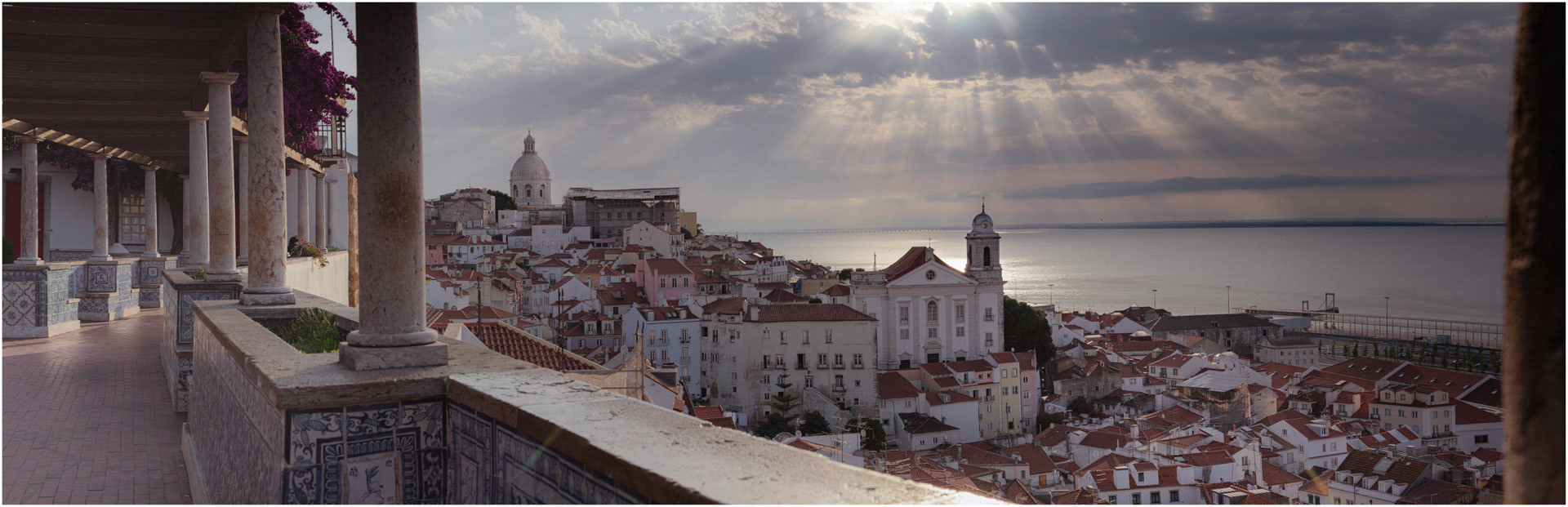 The City of Light - Miradouro das Portas do Sol, Lisbon