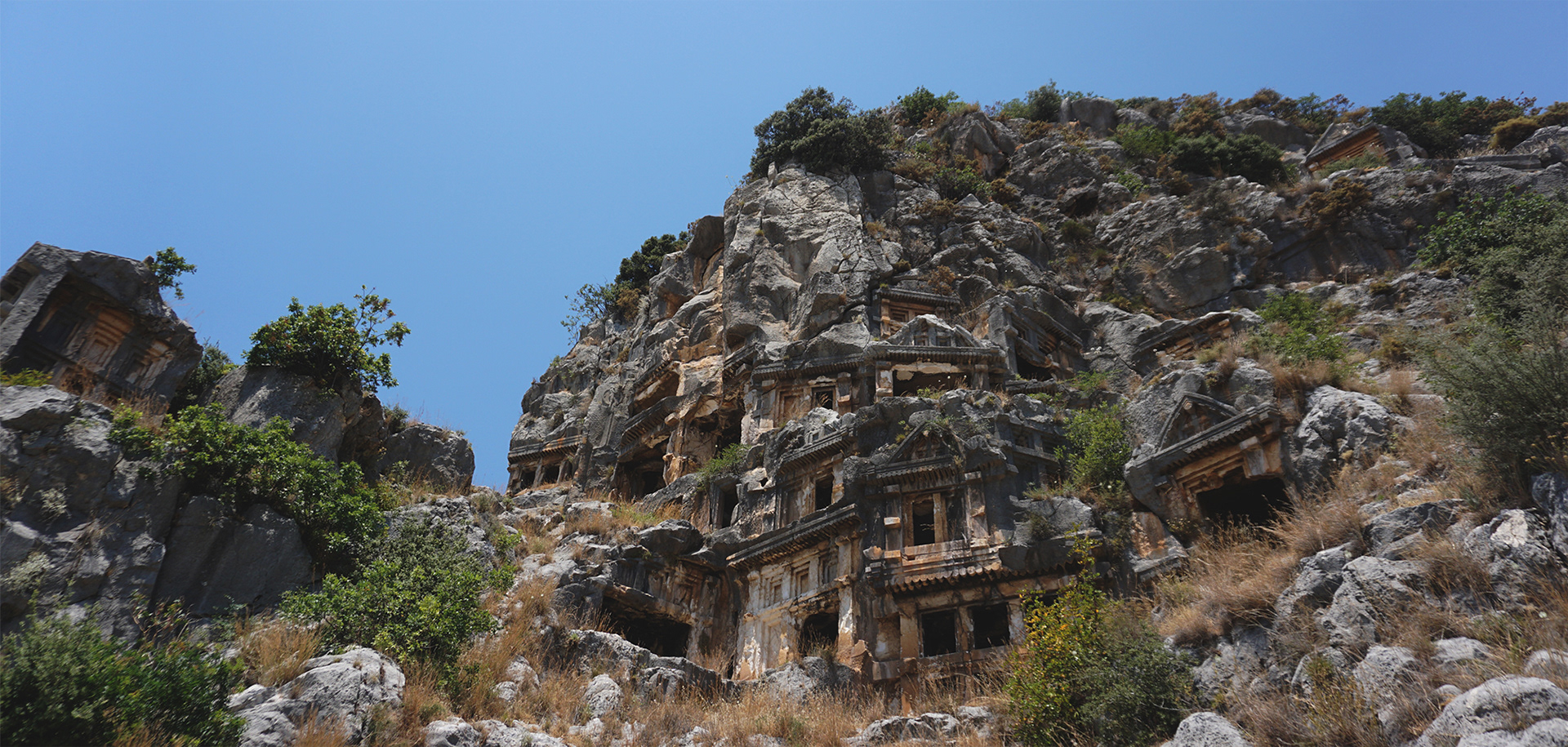 Myra Classical Period Lycian Rock-Cut Tombs, Demre, Antalya