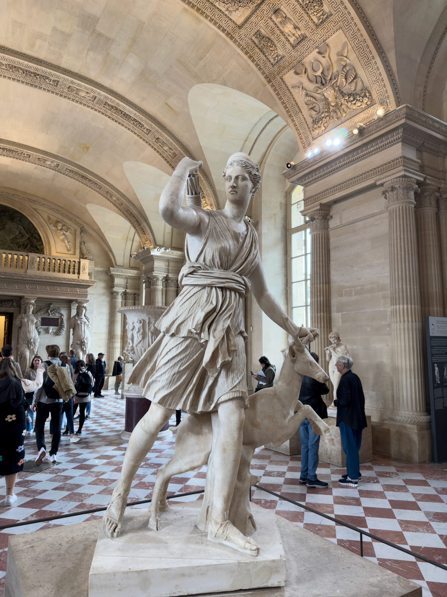 Diana of Versailles, Louvre Museum, Paris