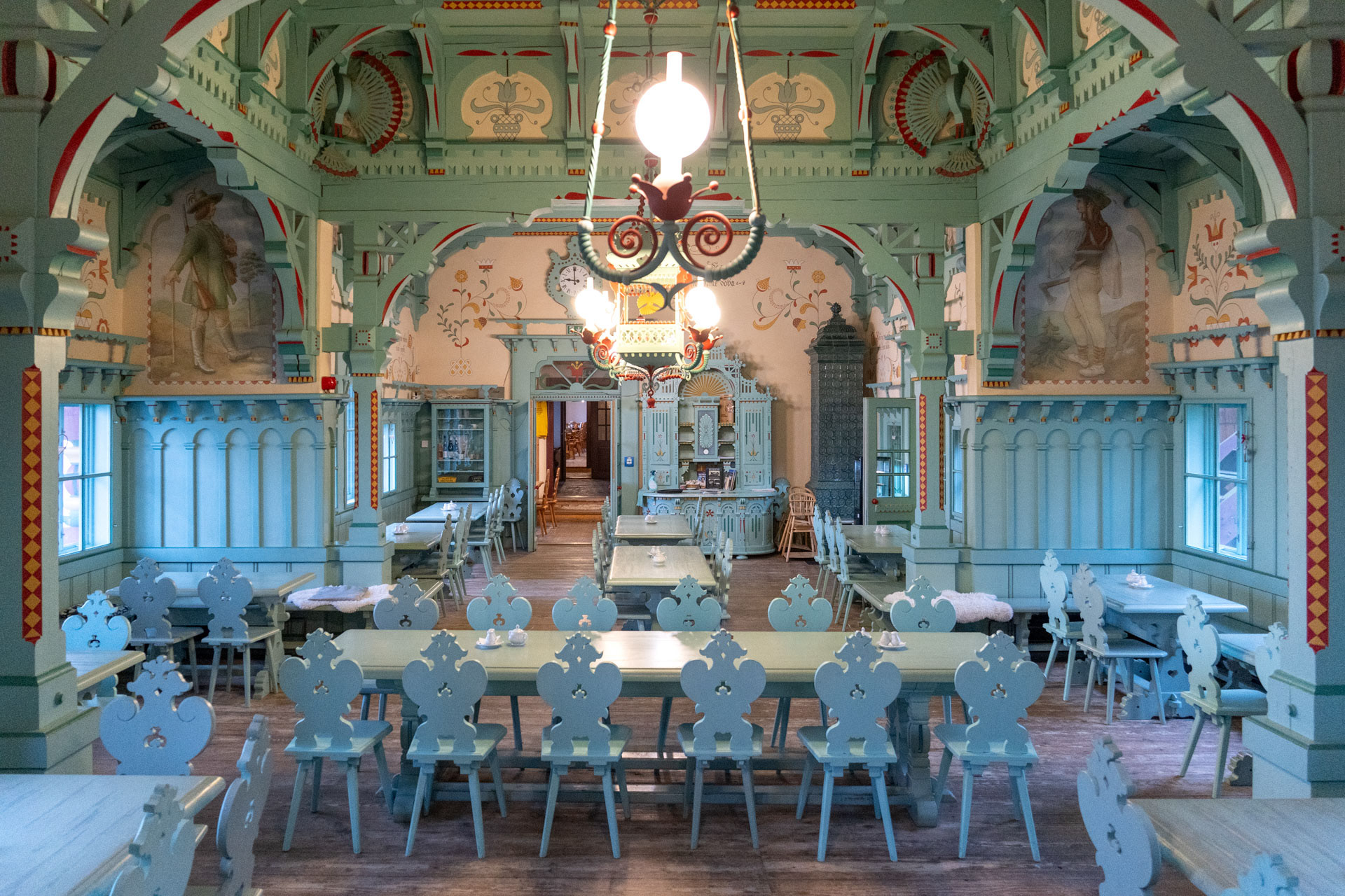 Jurkovičova jídelna, Libušín, Pustevny