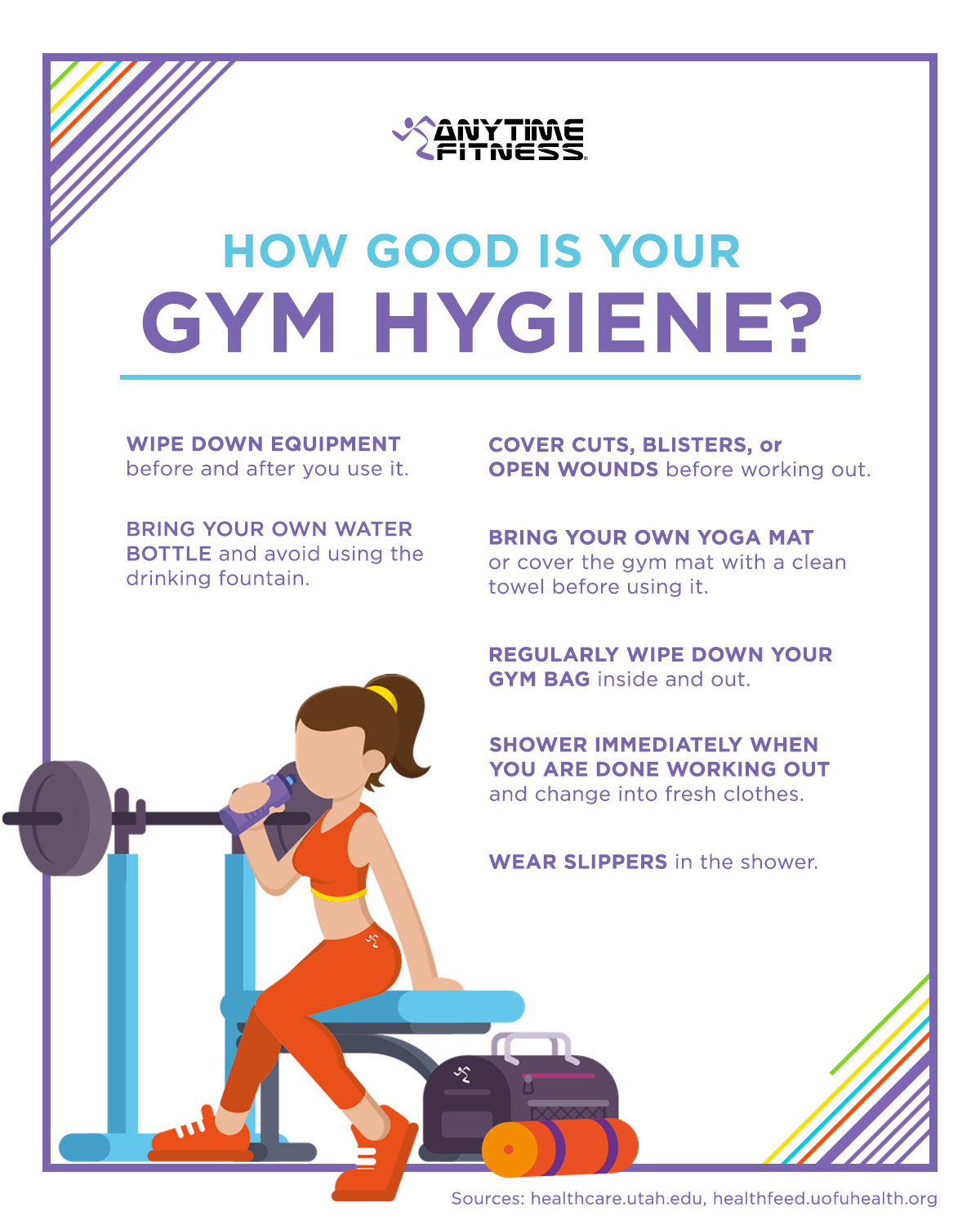 How good is your gym hygiene?