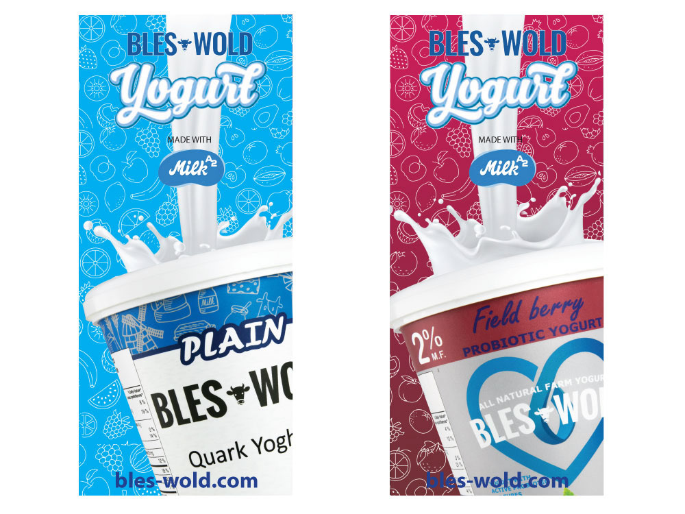 Yogurt flyer