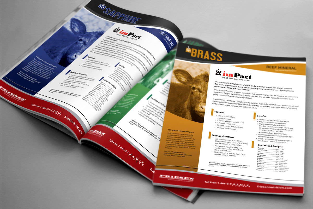 Friesen Nutrition Sell Sheets