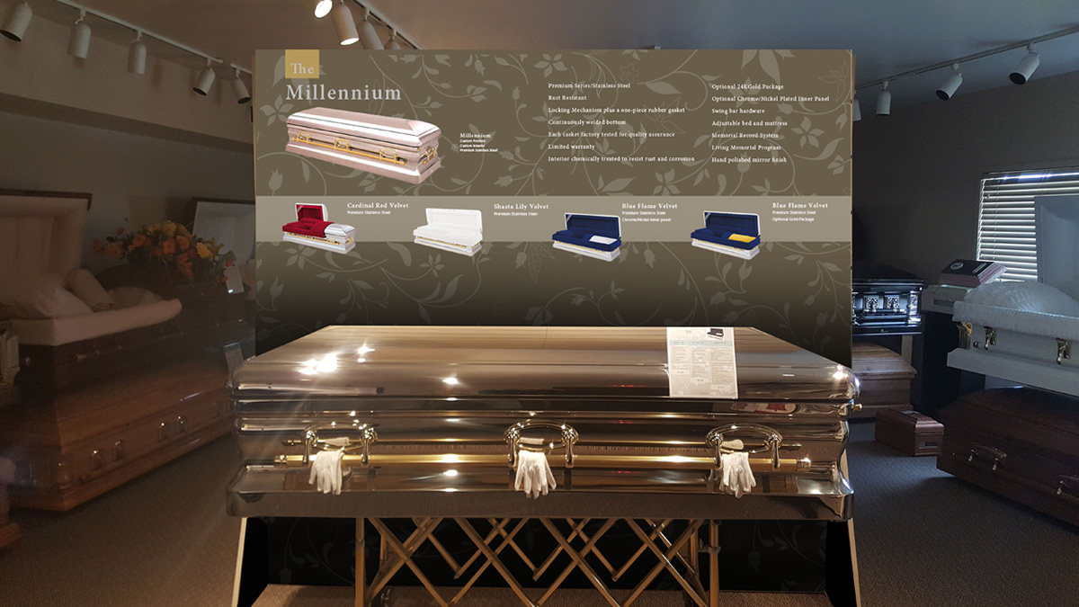 Martin Brothers Funeral Services Showroom Concept