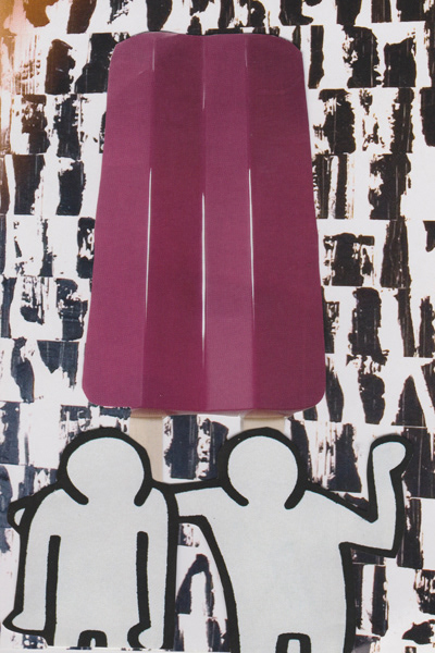 Contemporary Citations Series. Collage on paper, 8 x 10 in. 