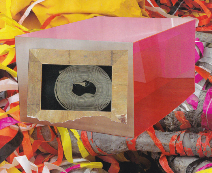 Contemporary Citations Series. Collage on paper, 8 x 10 in. 