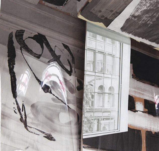 Contemporary Citations Series. Collage on paper, 8 x 10 in. 