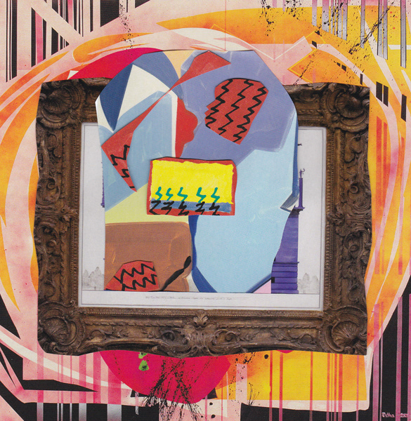 Contemporary Citations Series. Collage on paper, 8 x 10 in. 