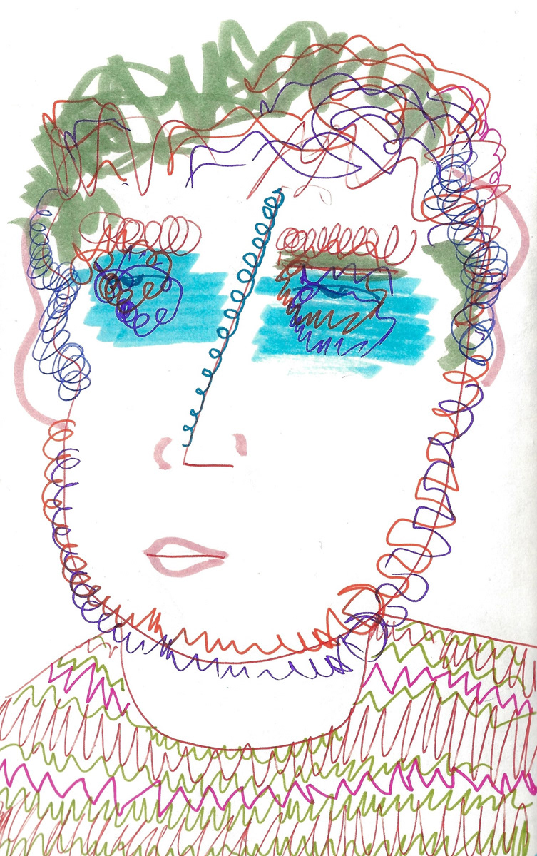 2025 | SELF PORTRAITS | MARKER ON PAPER, 8.5 x 5 IN | Joshua Cornelis2025 | SELF PORTRAITS | MARKER ON PAPER, 8.5 x 5 IN | Joshua Cornelis