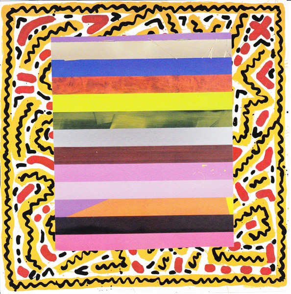 Contemporary Citations Series. Collage on paper, 8 x 10 in. 