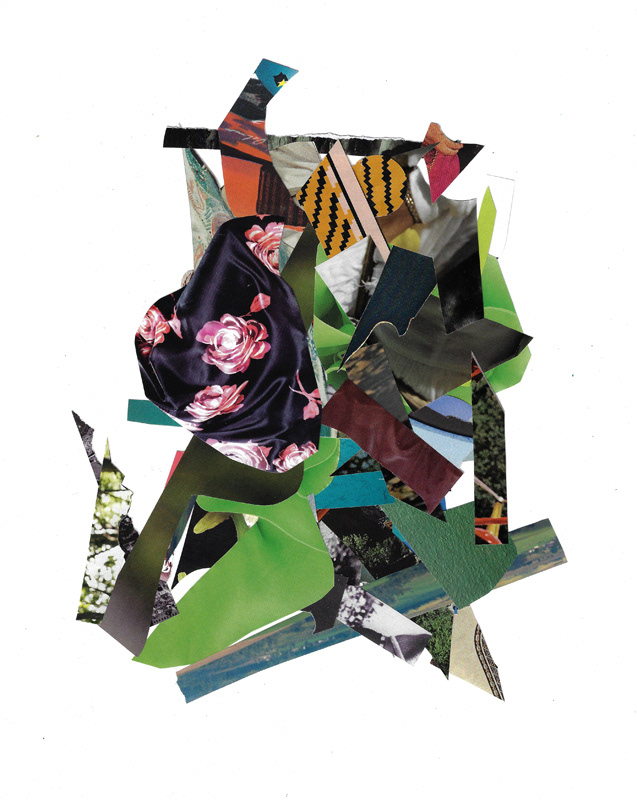 Scintilla Series VII, 2023. Collage on FLATBED | Joshua Cornelis
