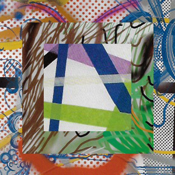 Polke Hockney Zobernig, 2020. Digital Collage.