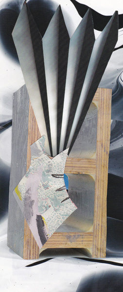 Contemporary Citations Series. Collage on paper, 8 x 10 in. 
