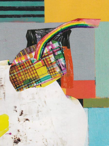 Contemporary Citations Series. Collage on paper, 8 x 10 in. 