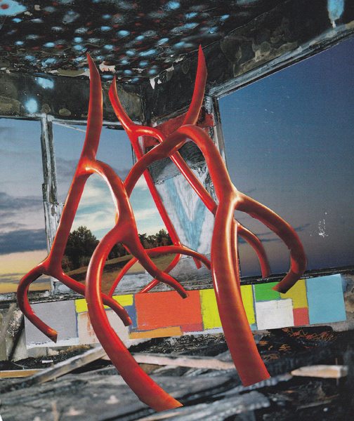 Contemporary Citations Series. Collage on paper, 8 x 10 in. 