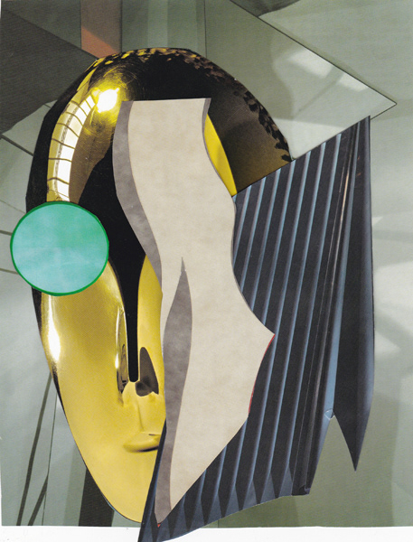 Contemporary Citations Series. Collage on paper, 8 x 10 in. 