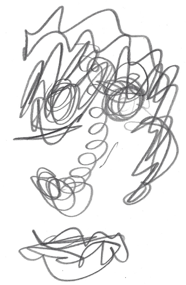 2024 | SELF PORTRAIT | GRAPHITE ON PAPER, 3 X 5 IN | Joshua Cornelis 