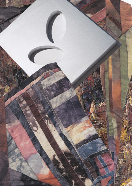 Contemporary Citations Series. Collage on paper, 8 x 10 in. 