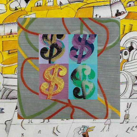 Madden Steinberg Warhol, 2020. Digital Collage.