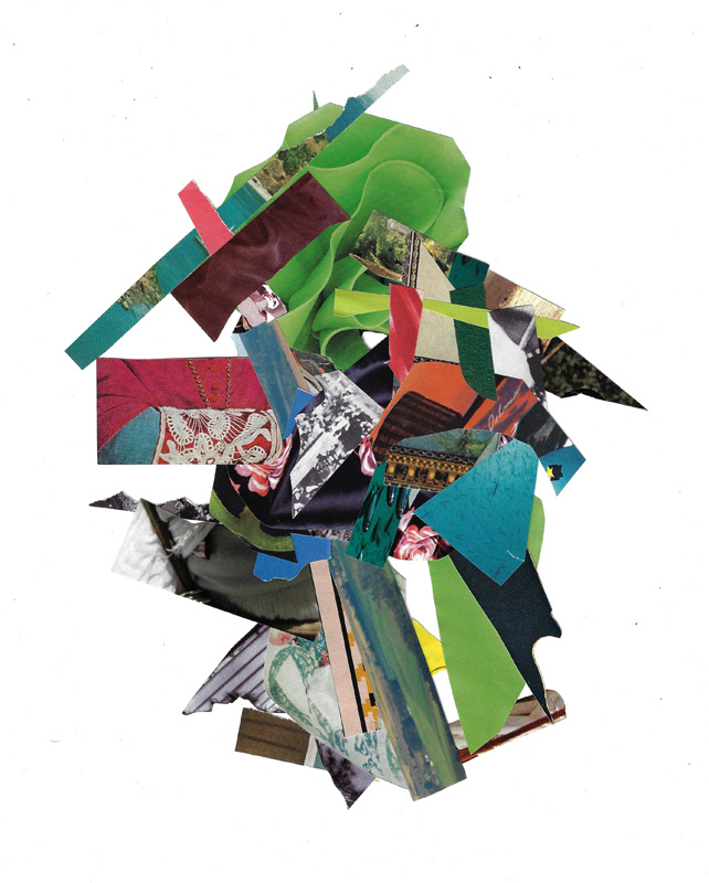 Scintilla Series VII, 2023. Collage on FLATBED | Joshua Cornelis