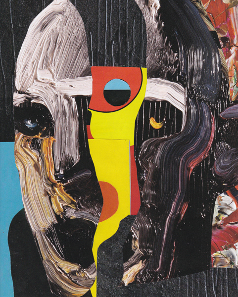 Contemporary Citations Series. Collage on paper, 8 x 10 in. 