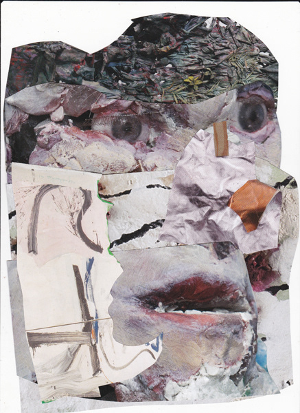 Contemporary Citations Series. Collage on paper, 8 x 10 in. 