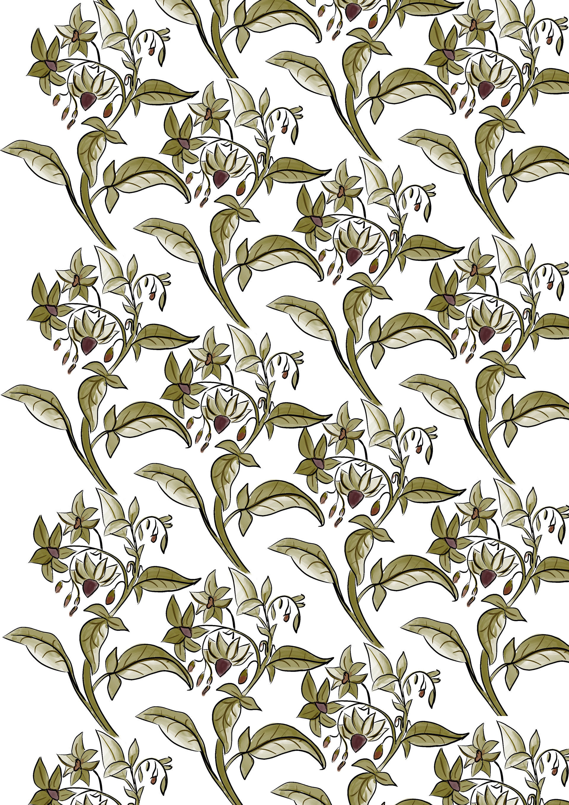 Repeat pattern made on photoshop