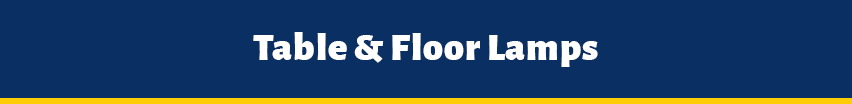 Table and Floor Lamps