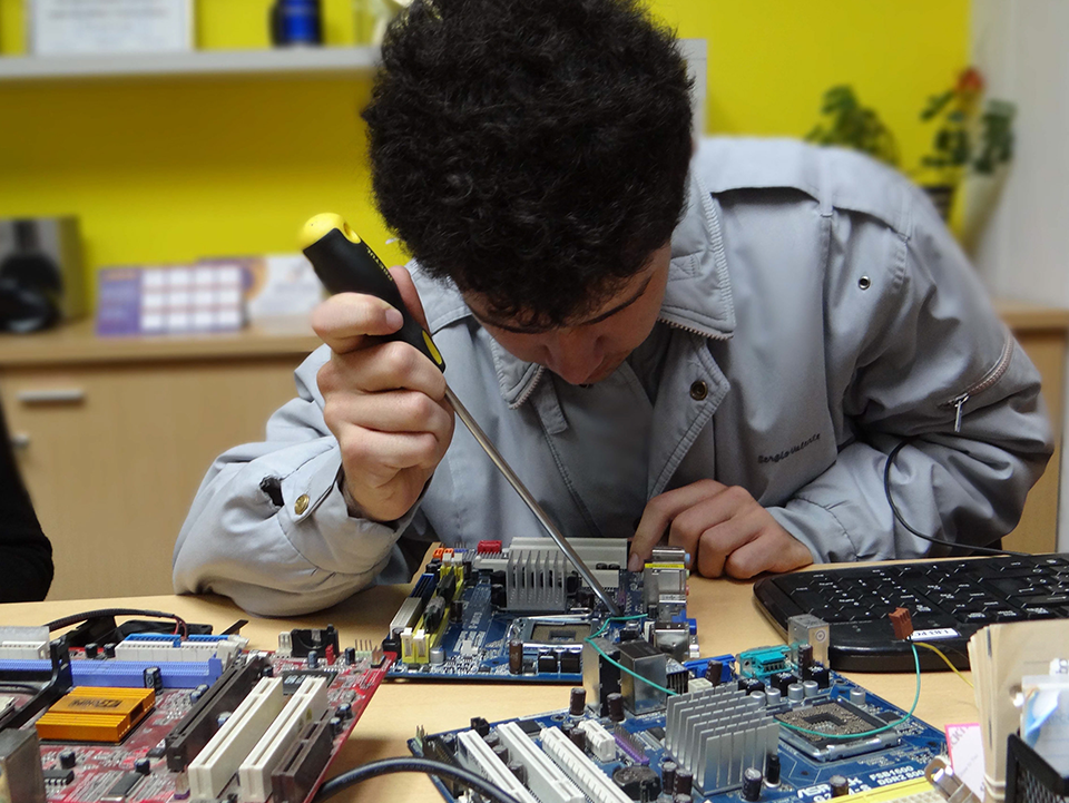 Photographe professionnel pour montrer vos services.