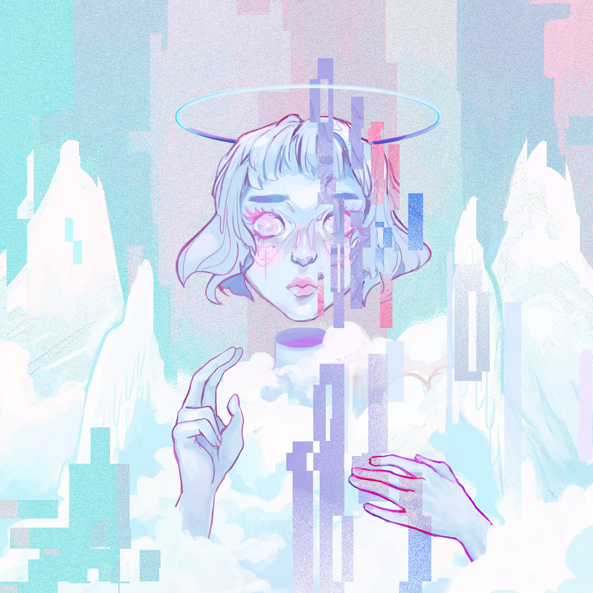 SAVIOR album cover for telebasher 