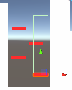 no indication of red surface range