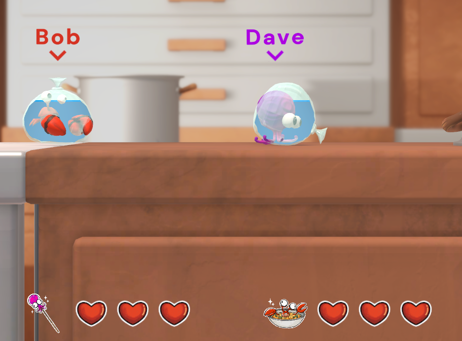 Live Count UI on Play Screen, Player Tag and Color
