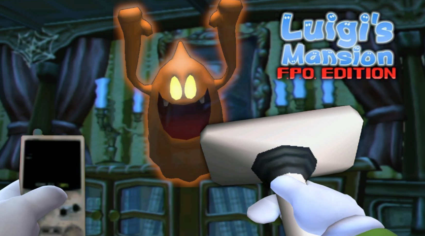 Sky Blue Luigi, Luigi’s Mansion FPO Edition