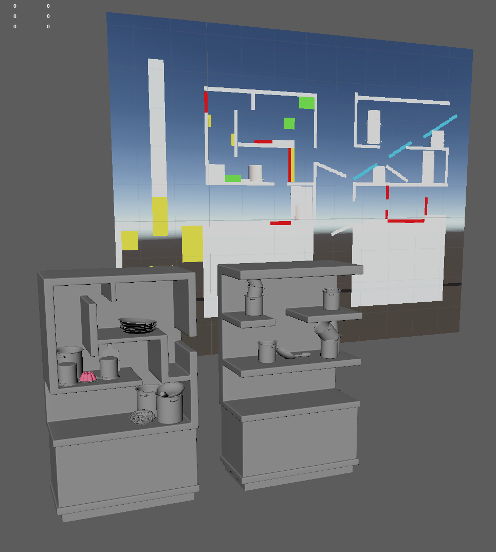 Art design for the shelf level