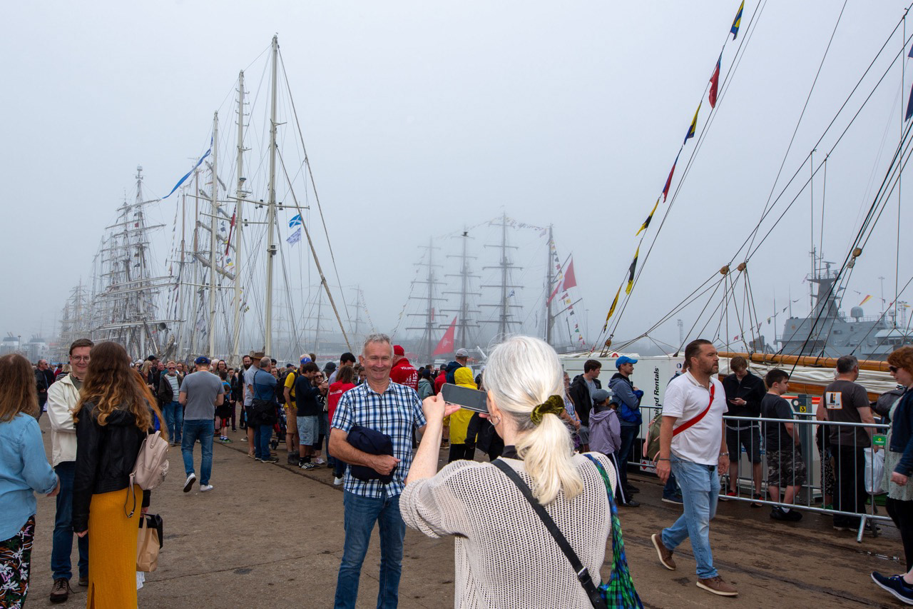 “Through the haar they came. foggy air, busy feet, and a weekend that refused to slow down.”