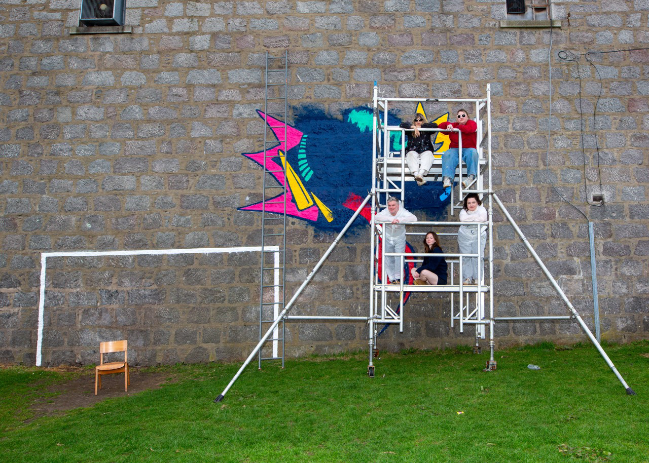 Team Fine Day × Outlines Collective Artists, designers, and collaborators coming together — a shared moment that reflects the collective spirit, creativity, and community focus behind the work