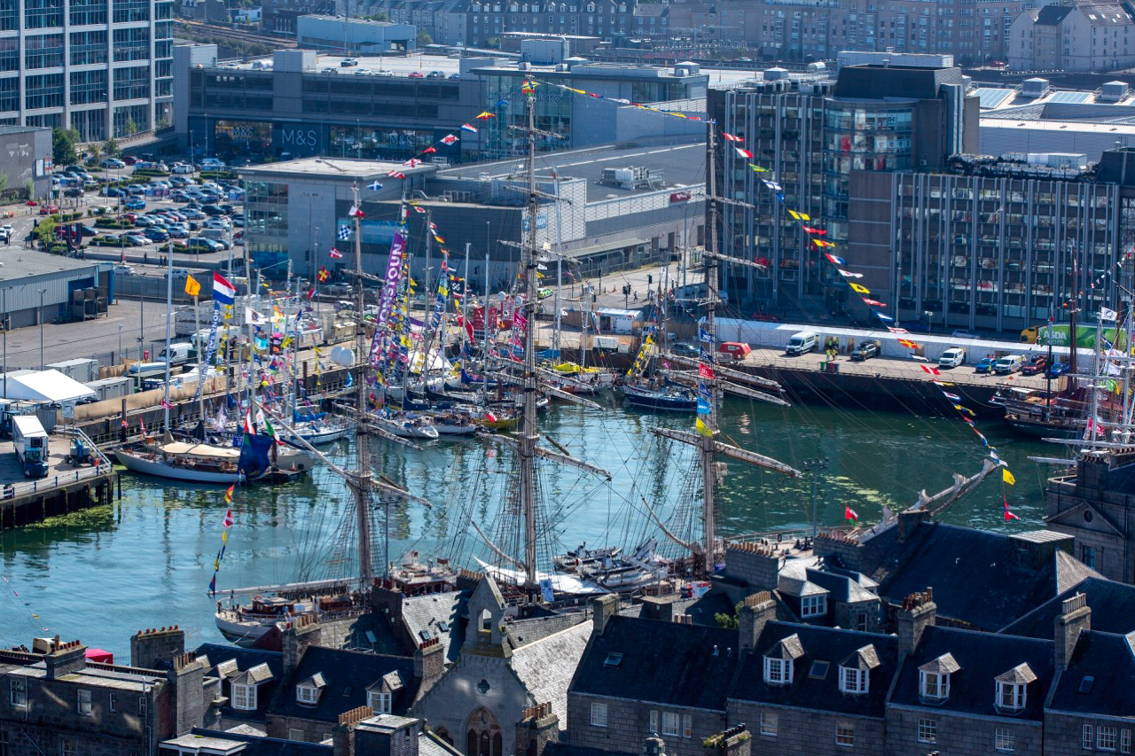 The Harbour begins to fill, tall ships, working vessels, and visiting boats easing into place