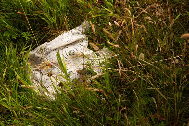 Ripped Linen curtain
