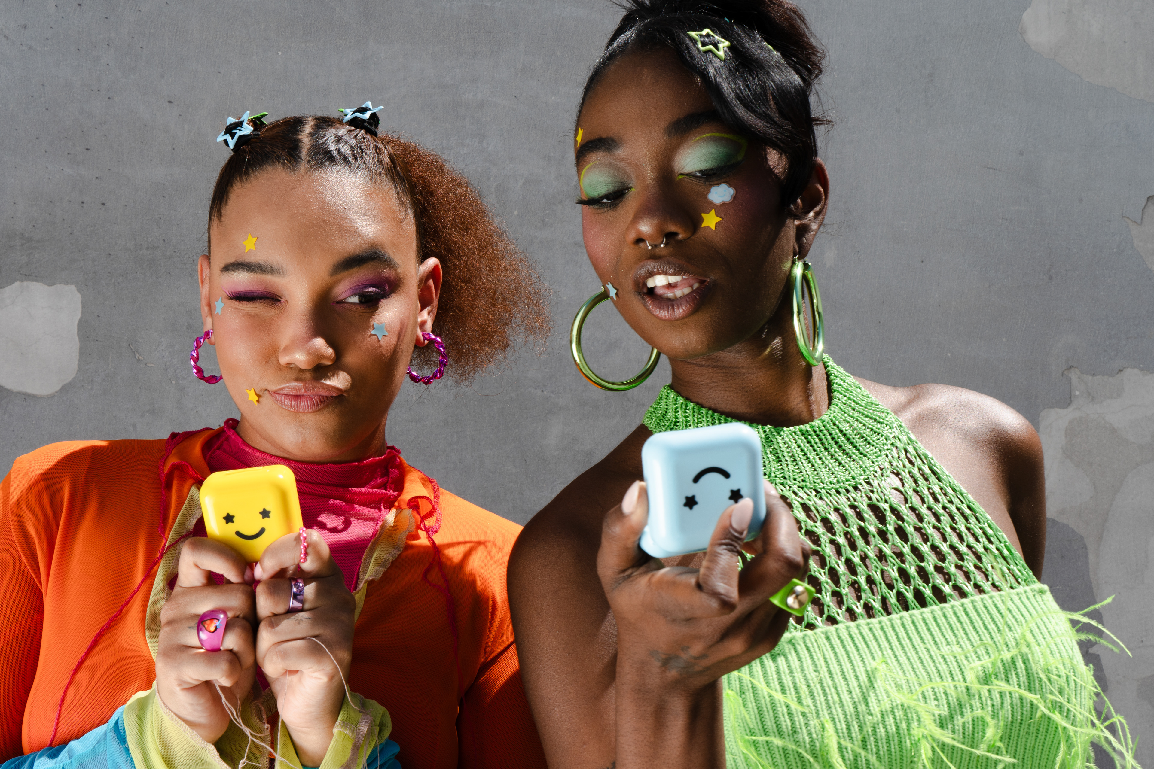 Jessica Chea Fashion Model stars pimple patches colorful bold starface inspiration photographer in Silverlake, Los Angeles, CA