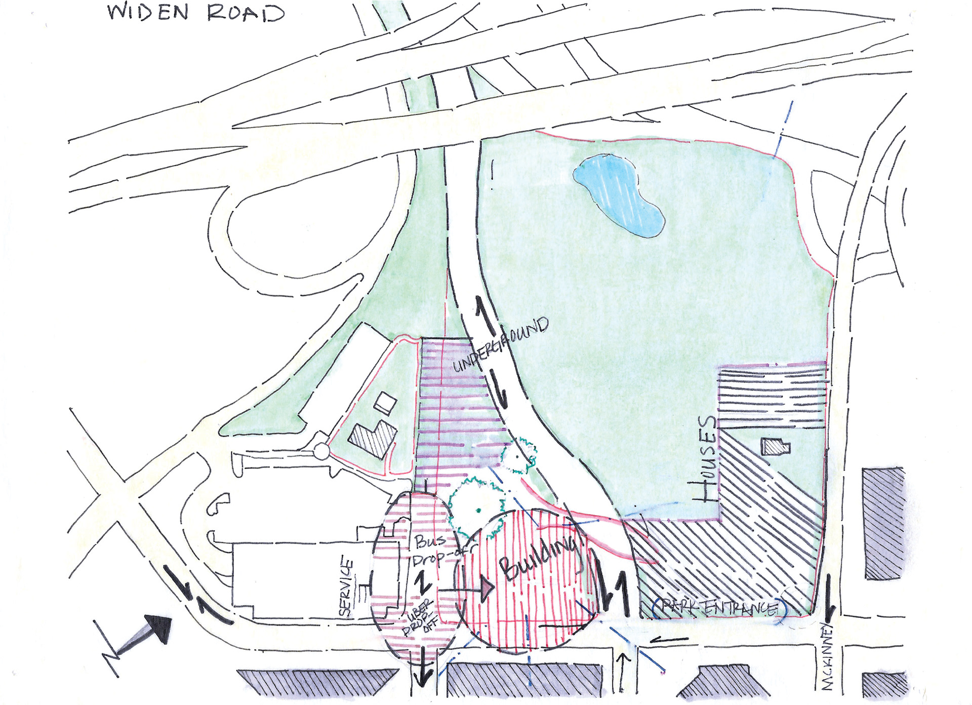 Diagrammatic Free-Hand Design Site Studies