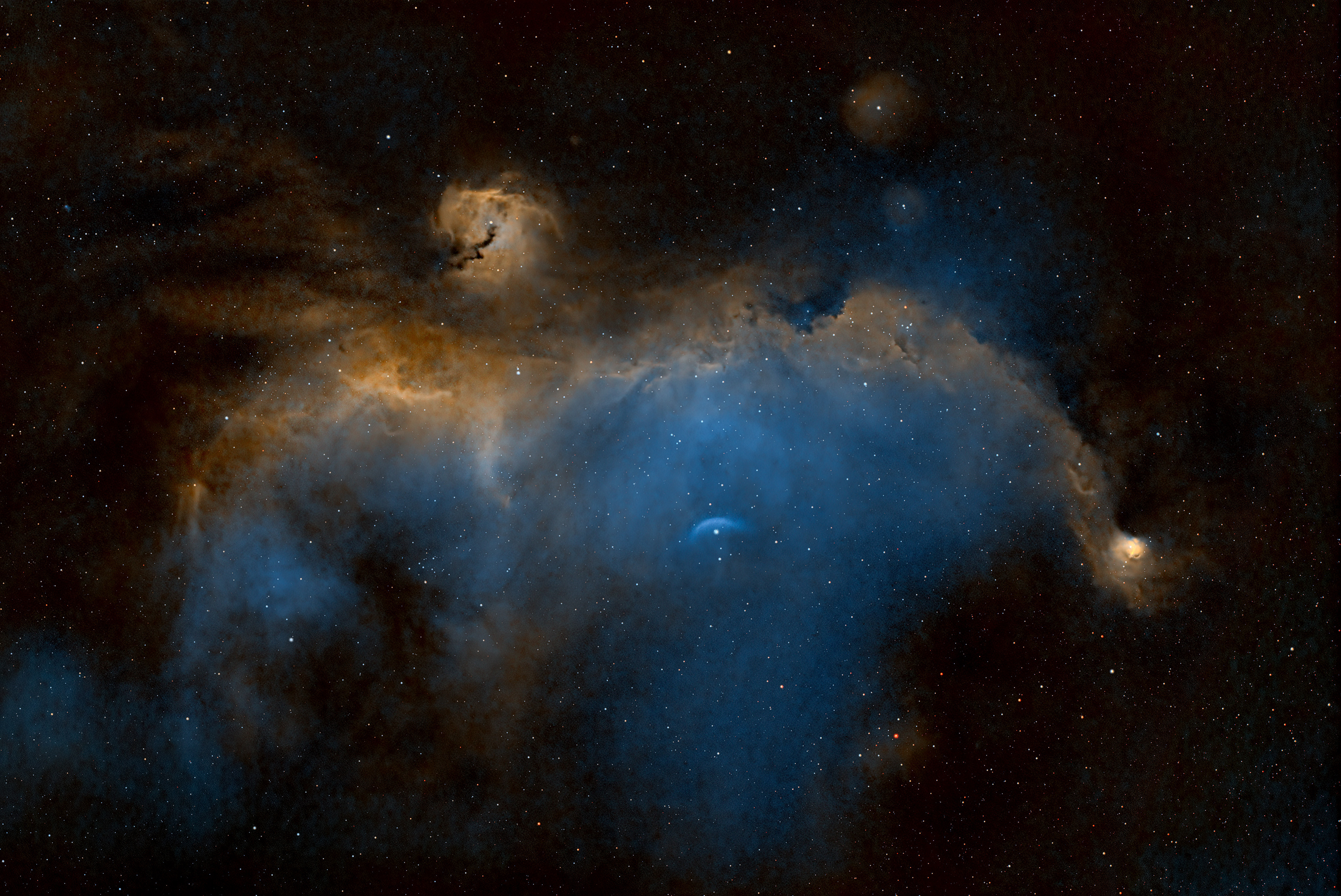 IC 2177 Seagull Nebula SHO