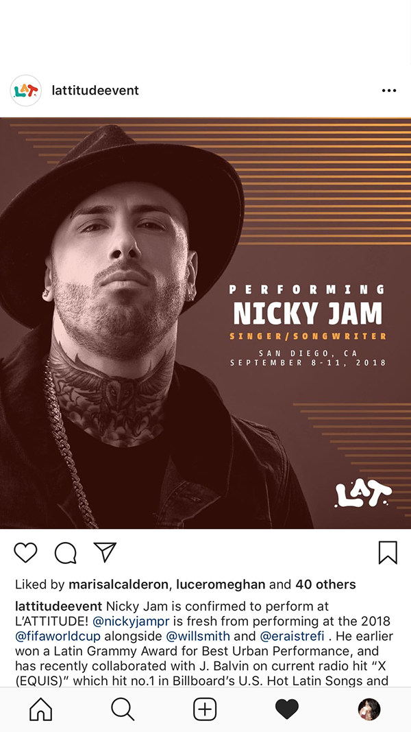 L’ATTITUDE campaign graphic